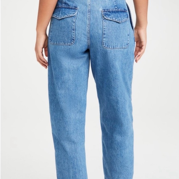NWT Edwin Anthropology Isla Jeans Crush Size 31 Ankle Length Pleated High Waist - Picture 7 of 16